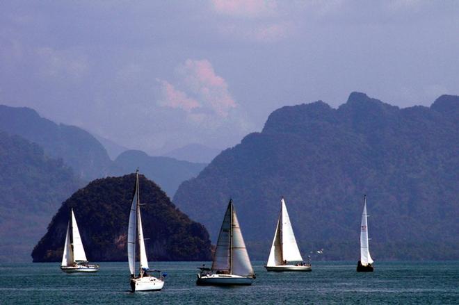 Racing around the karsts – The Bay Regatta © The Bay Regatta